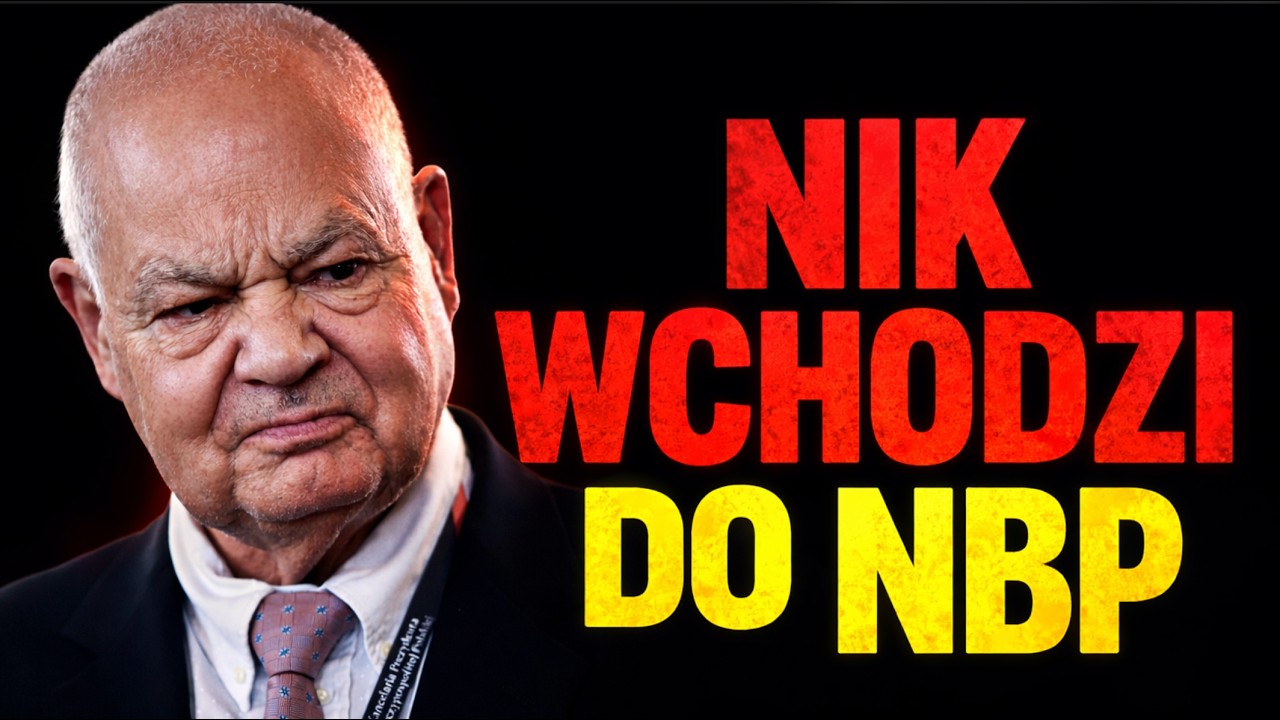 Adam Glapiński przerażony, kontrolerzy NIK wchodzą do NBP i sprawdzą, jak wydatkowano publiczną kasę