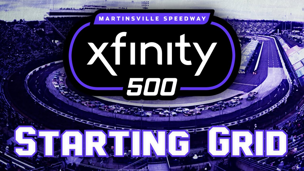 2025 Xfinity 500 Starting Grid