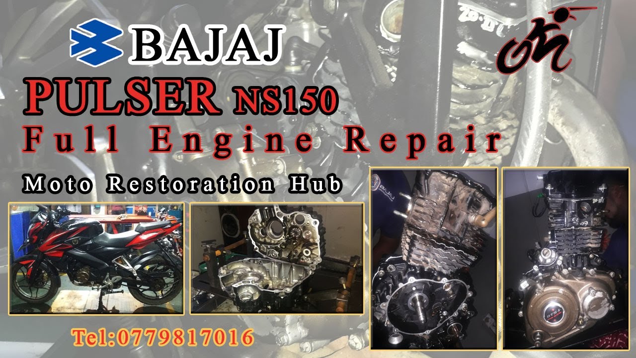 Bajaj Pulser NS150 Full Engine Repair