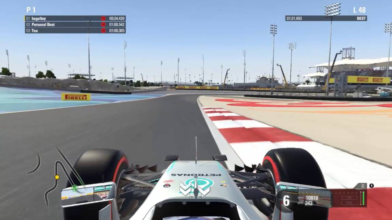 F1 2016 Bahrain Time Trial 