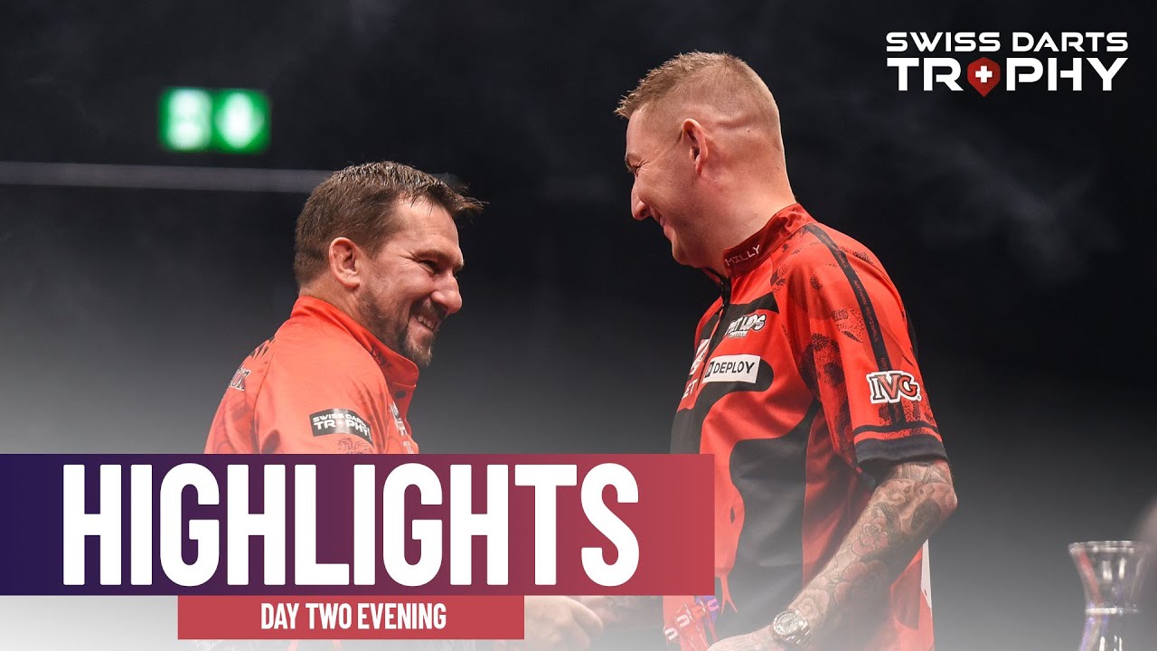 BASEL BRILLIANCE!🇨🇭 | 2025 Swiss Darts Trophy | Day Two Evening Highlights
