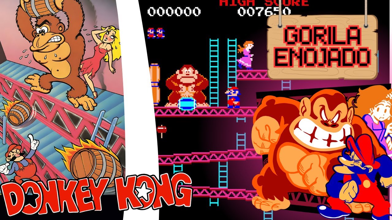Un Gorila Robo A Mi Chica! - Donkey Kong (Arcade)