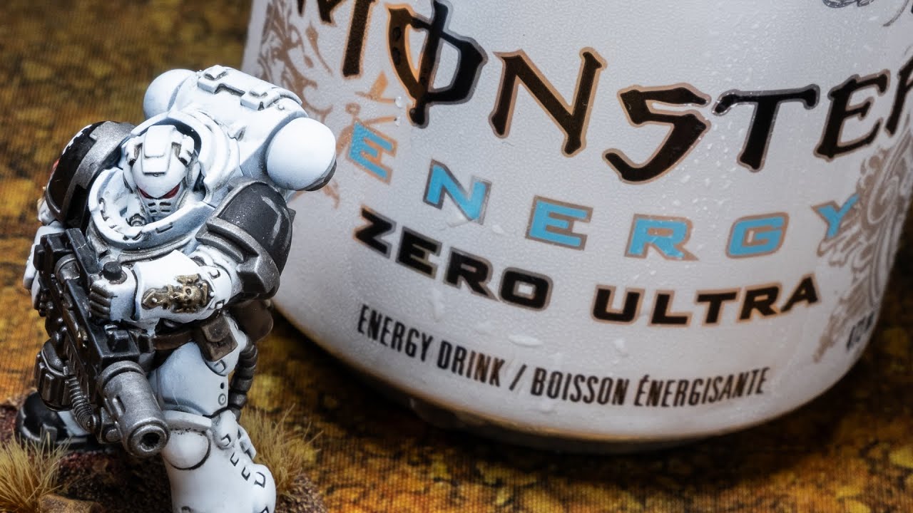 Painting Warhammer with Lacquers | Monster Energy Marine - Zero Ultra