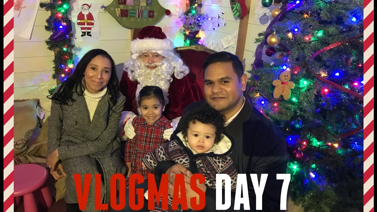 VISITING FATHER CHRISTMAS AGAIN!  | VLOGMAS DAY 7