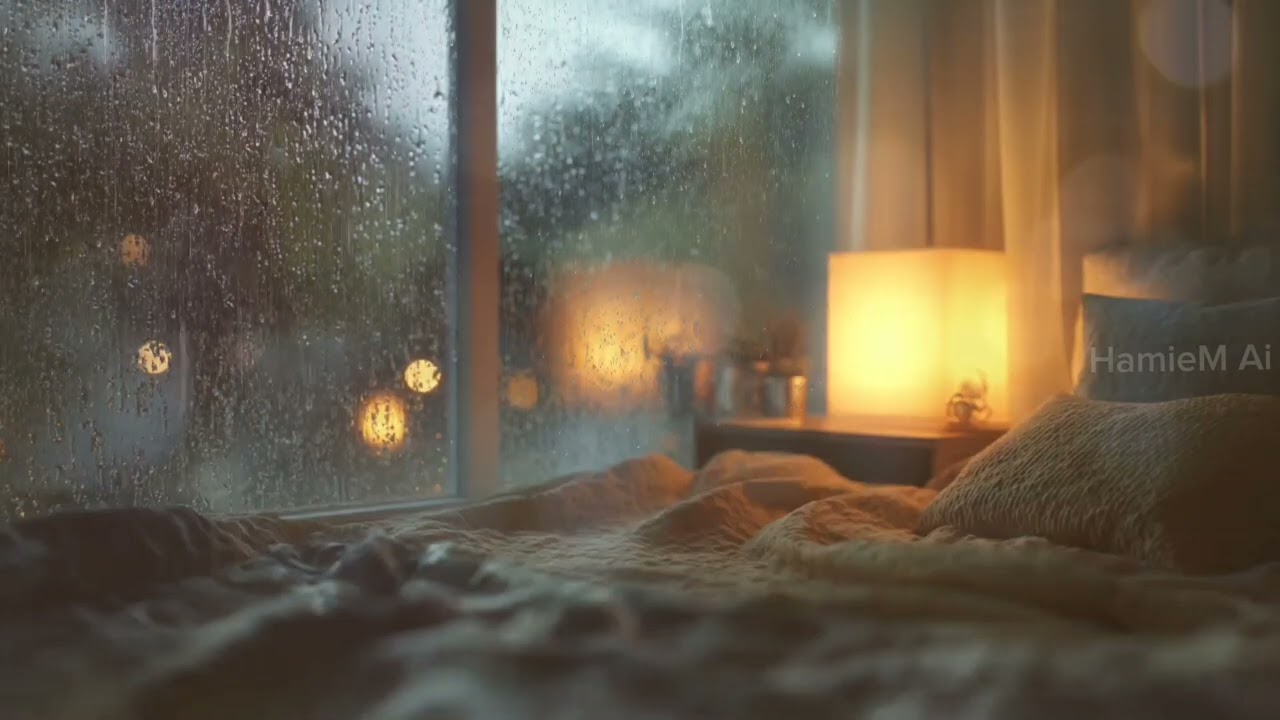 Cozy Rain ASMR 🌧️ Luxury Apartment Ambience for Deep Sleep
