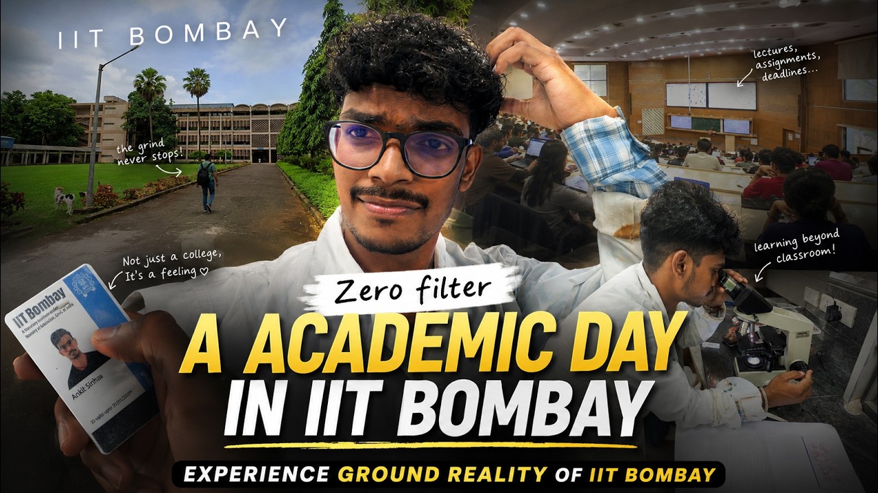 Experience Ground reality of IIT Bombay 🙌 Zero filter #iitbombay #vlog #iitmotivation #collegelife