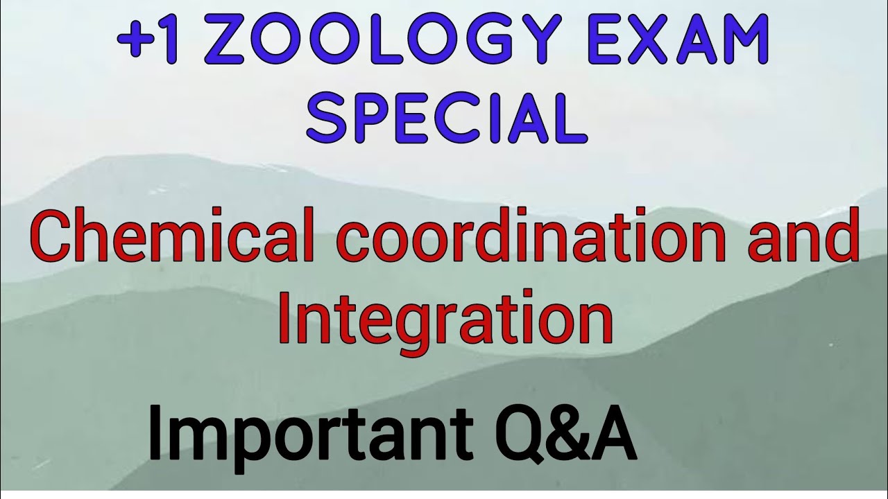 Sure Questions/ Chemical coordination and Integration/+1Zoology