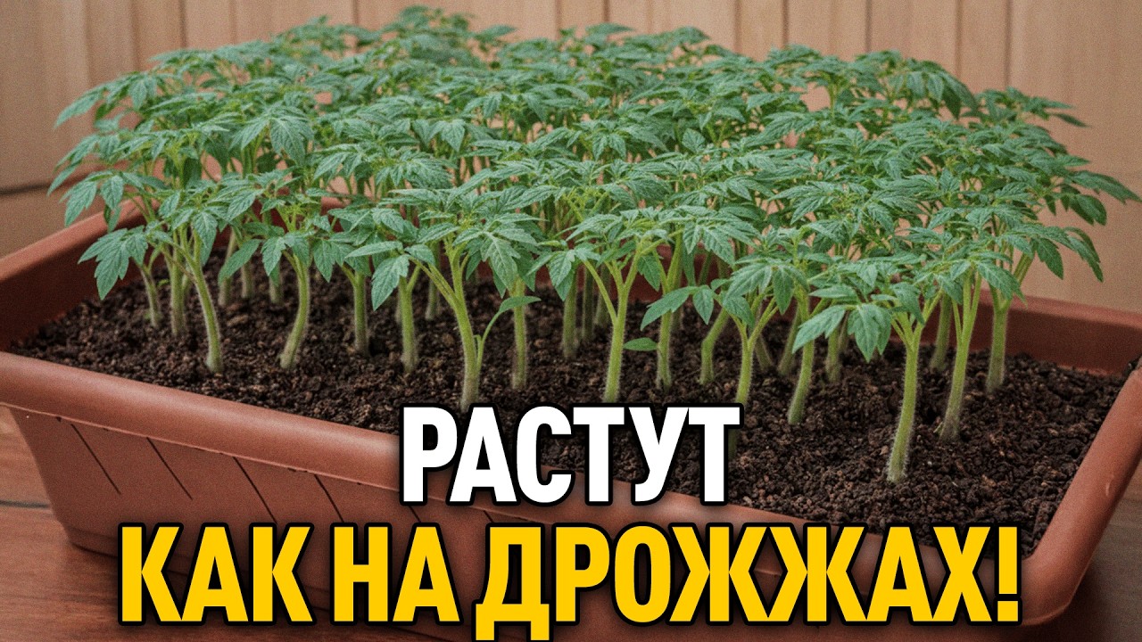 Рассада ПРЕТ после этого способа! Как посеять семена томатов, чтобы они точно взошли?