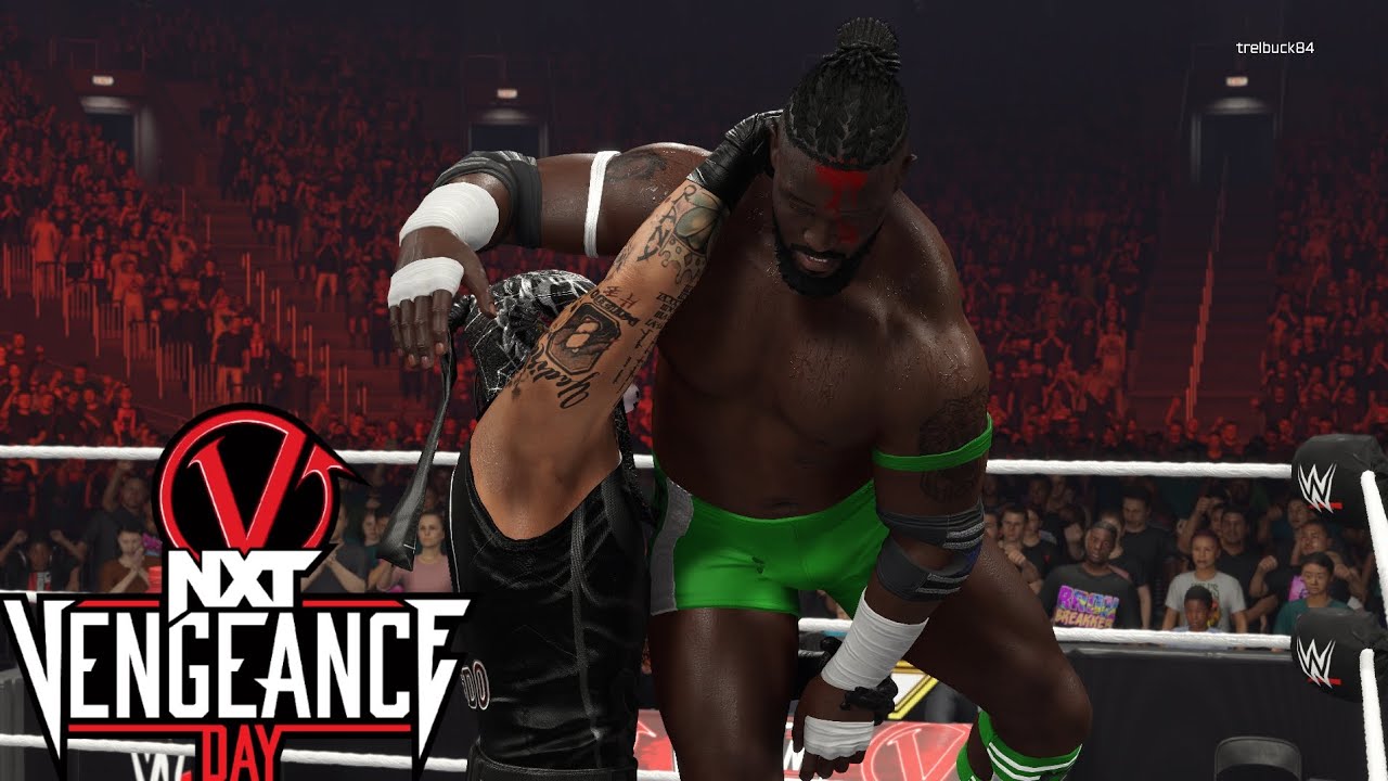 WWE2K25 Пента против Оба Феми (матч за титул NXT) День мести NXT
