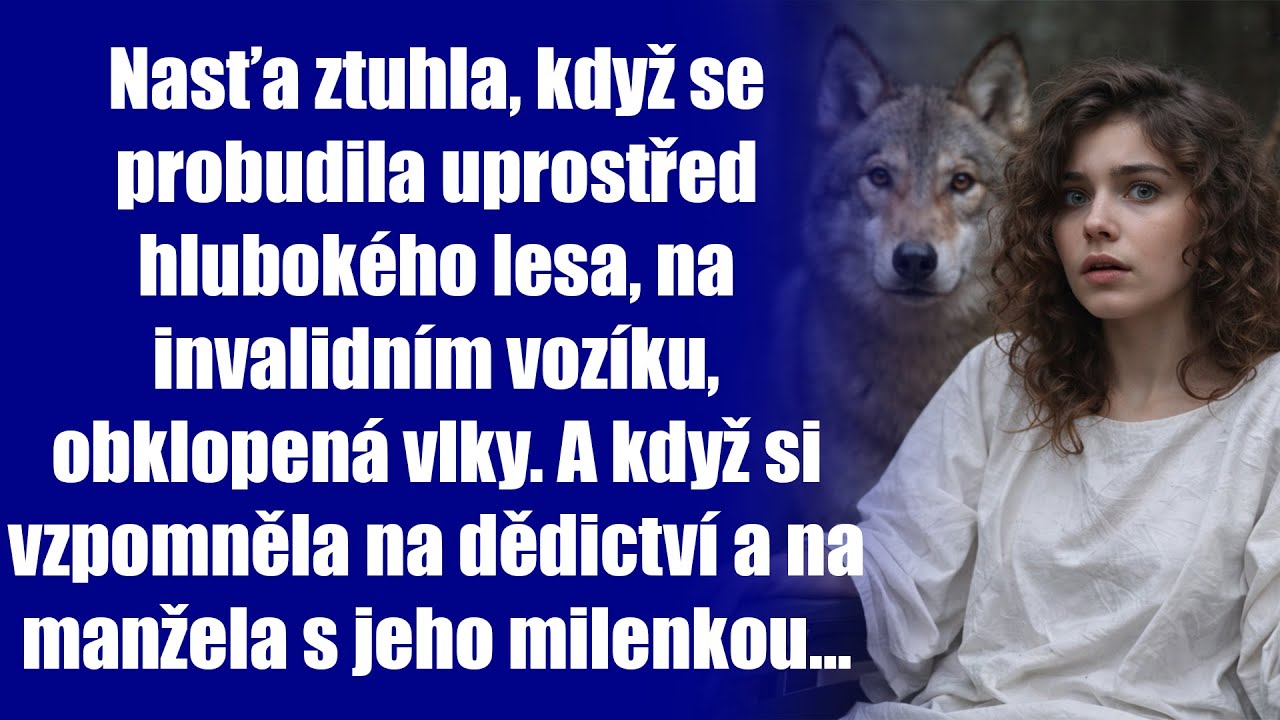 Nasťa ztuhla, když se probudila uprostřed hlubokého lesa, na invalidním vozíku, obklopená vlky. A...
