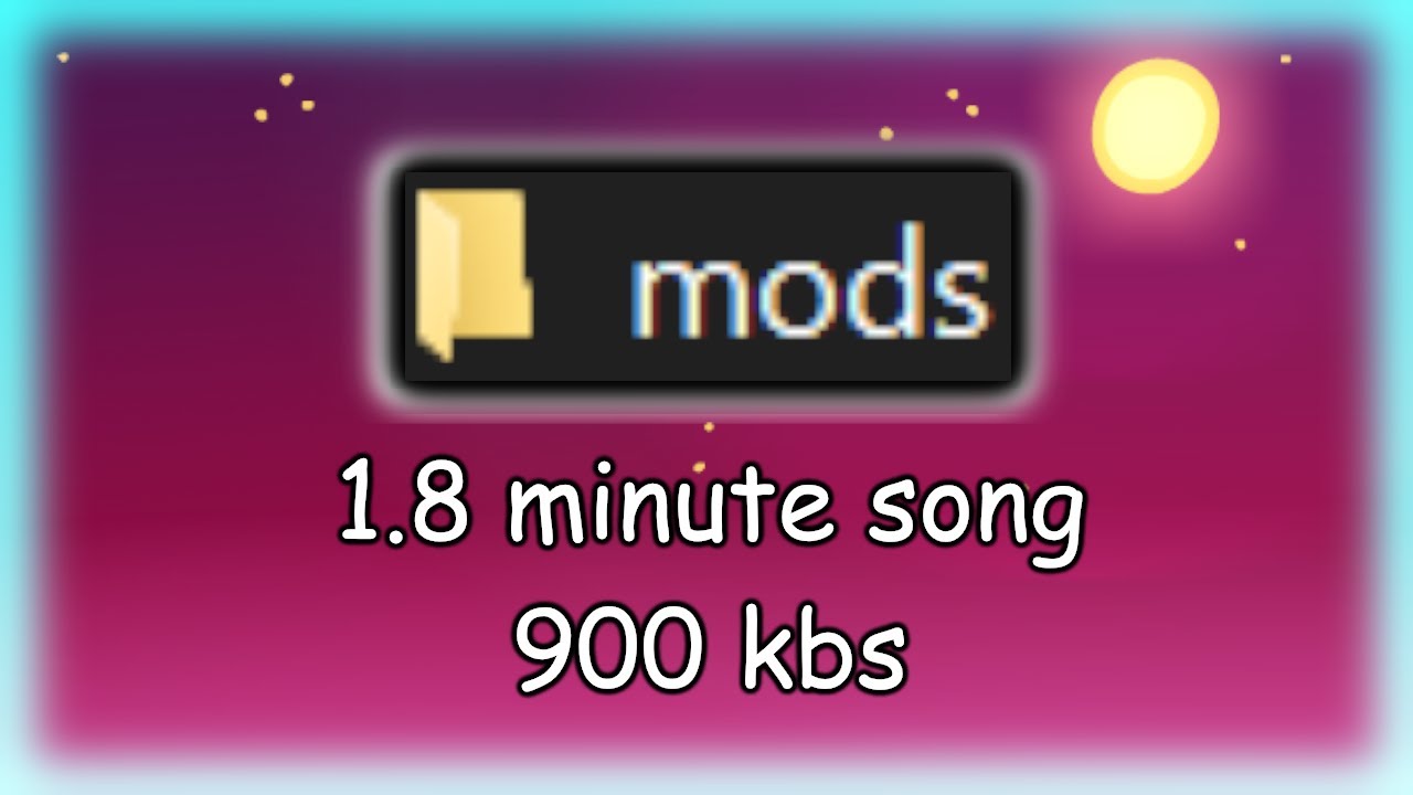 Making a FNF Mod but i have a 1 MB Size Limit