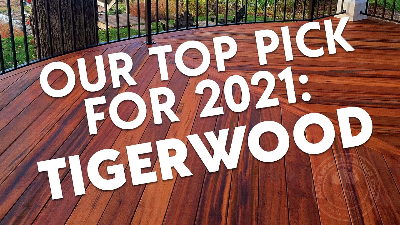 Our Top Pick For Decking 2021: Tigerwood
