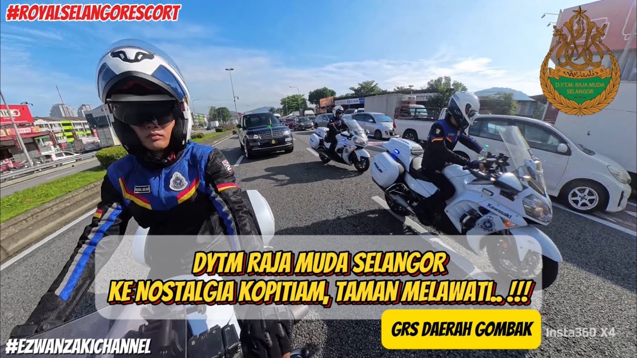 #46 DYTM RAJA MUDA SELANGOR ke Nostalgia Kopitiam, Taman Melawati!!!