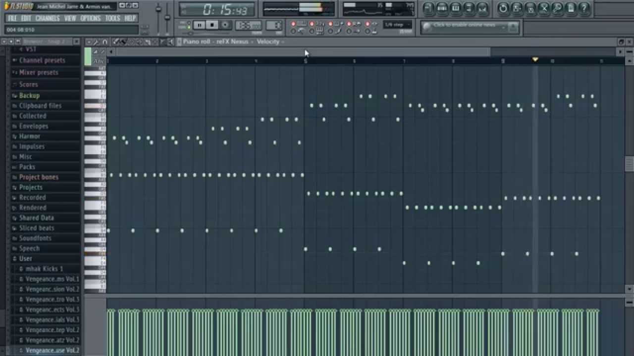 Jean Michel Jarre & Armin van Buuren - Stardust (FL Studio + FLP)