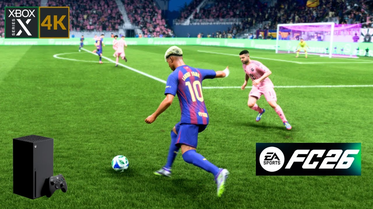 Inter Miami vs Barcelona - FC 26 Xbox Series X Gameplay (4K)