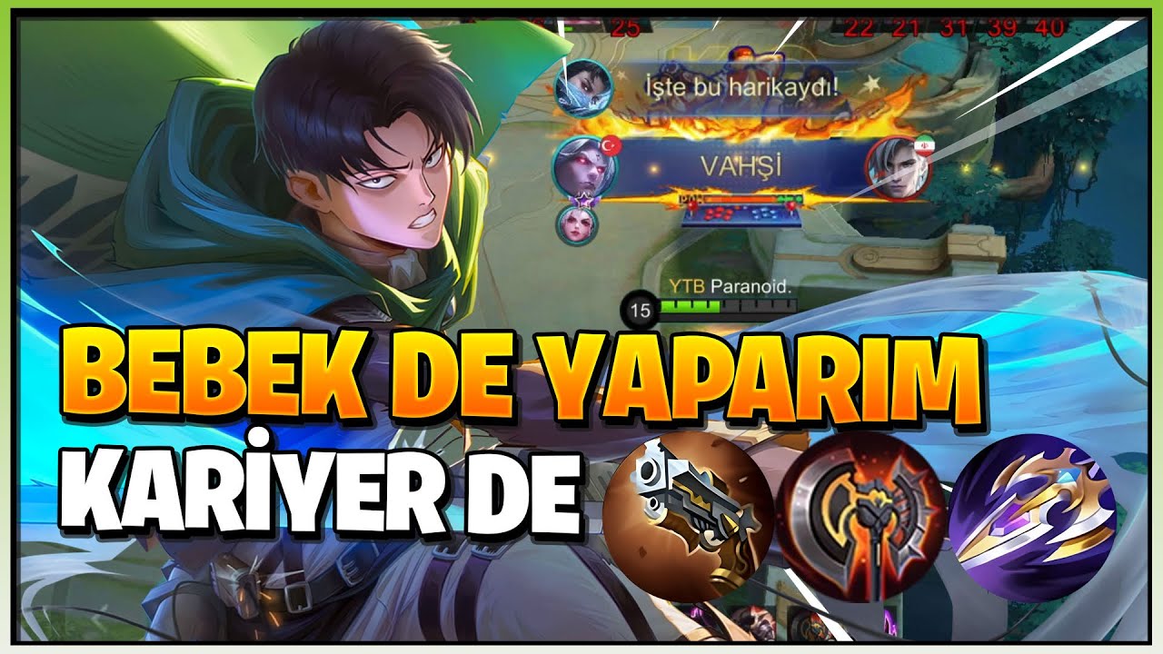BEBEĞİMİ DE UYUTURUM VAHŞİ DE ATARIM😎 - MARTIS - Mobile Legends