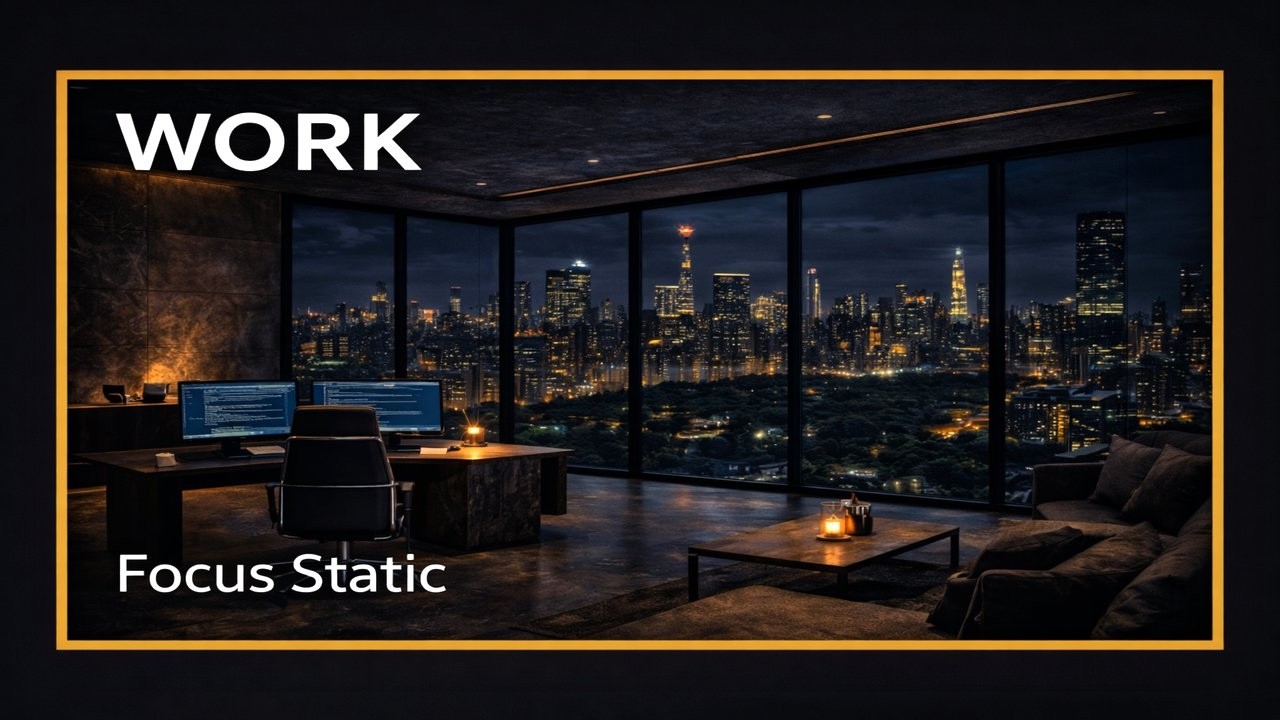 WORK — Coding | Deep Focus Electronic Music