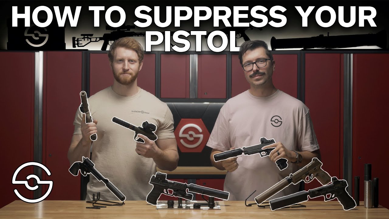 How To Suppress Your Pistol | Pistol Silencer Guide