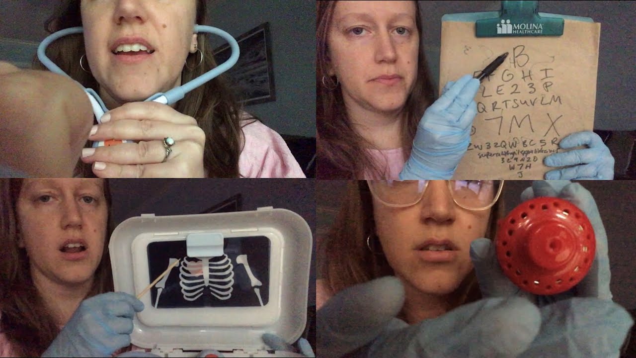 Doctor checkup, Eye exam, X-rays 🩻 🩺🥼Lofi ASMR 