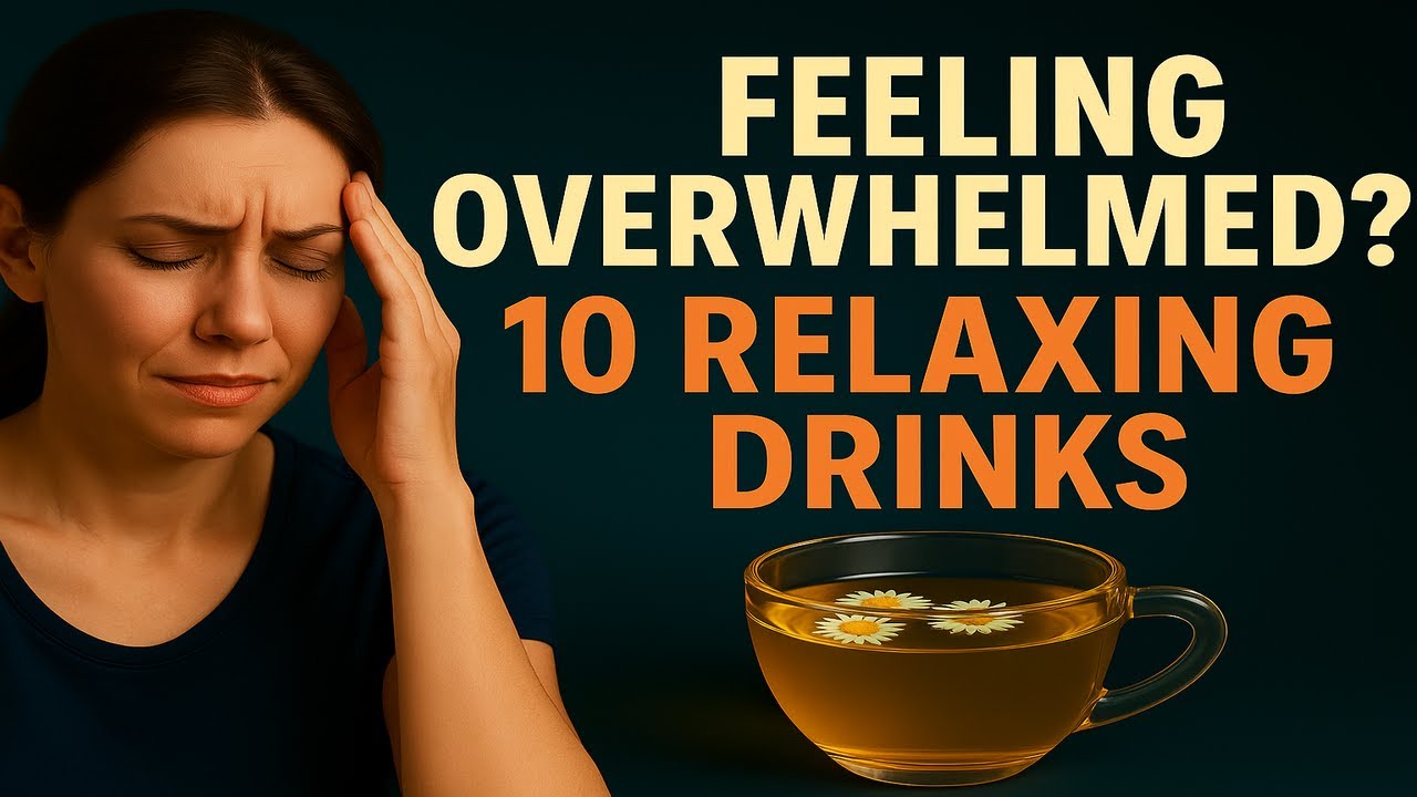 10 Calming Drinks for Instant Stress Relief & Deep Sleep
