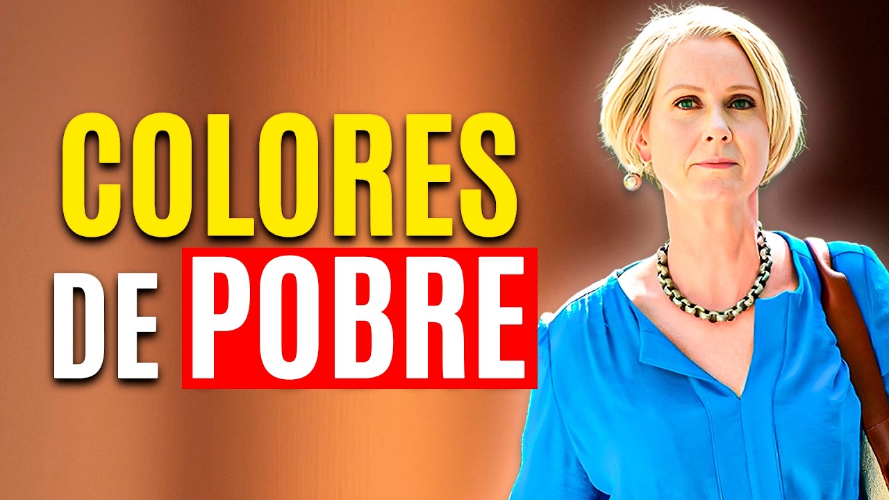 Estos COLORES te Hacen Ver POBRE y VIEJA a los 50+