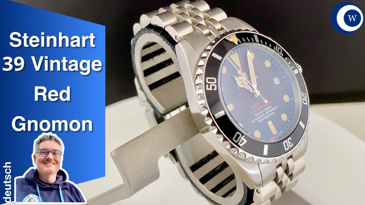 Exclusive: Steinhart Ocean 39 Vintage Red (Gnomon)