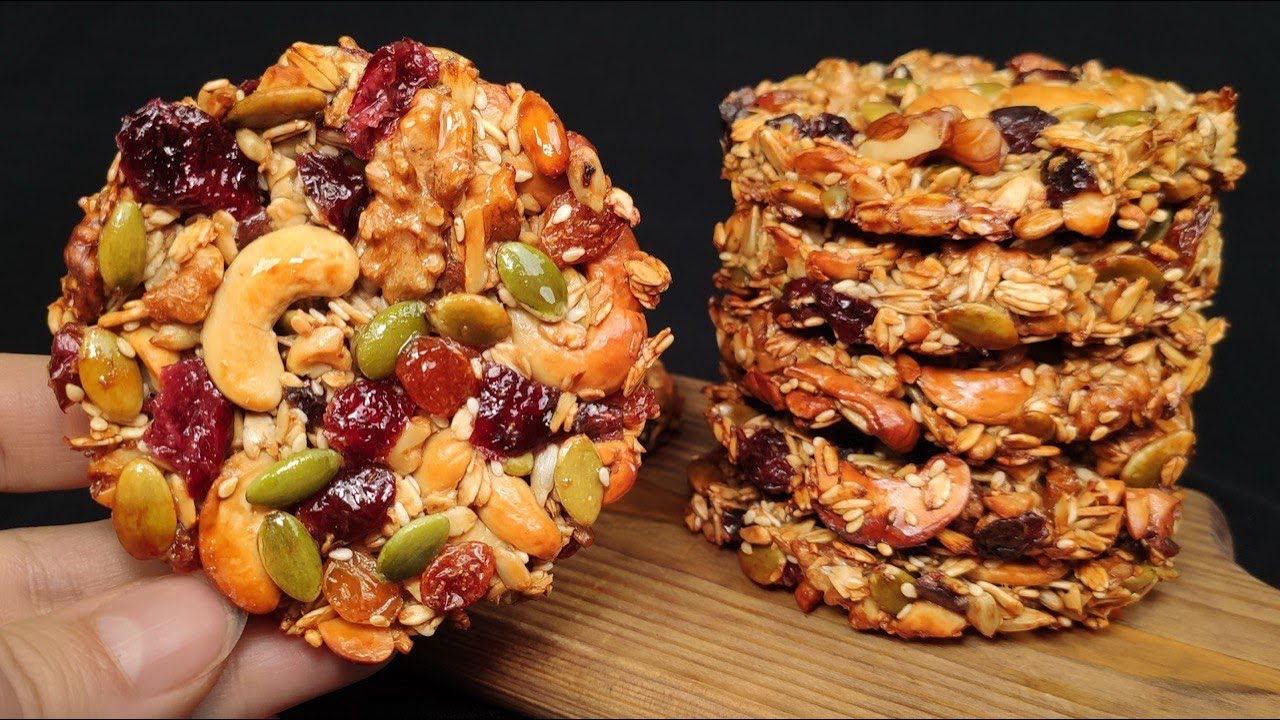 Kein Zucker! Gesunde Kekse ohne Mehl, Zucker und Gluten! Energiedessert für jeden Tag!