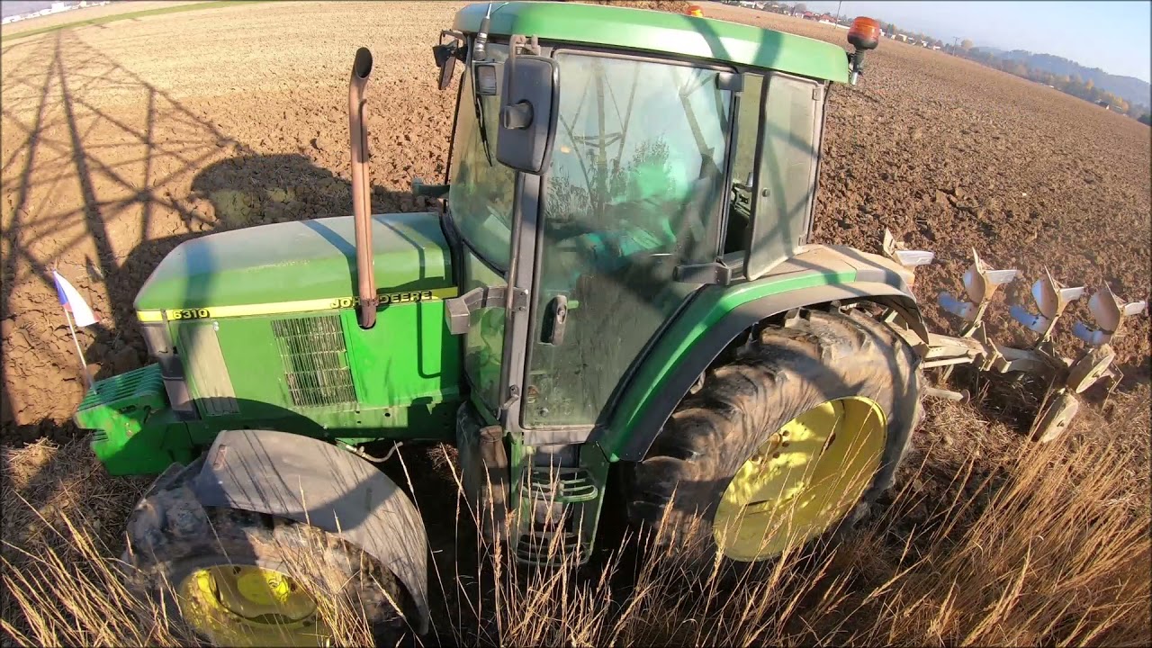 Podzimní orba 2021// John Deere 6310 + Oboustranný pluh privat roto 430