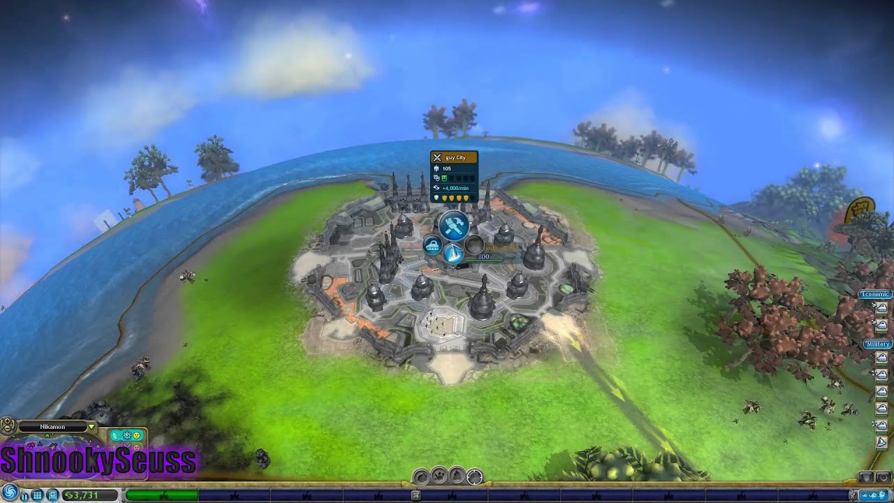 Spore Civilization Stage: Military on Hard mode