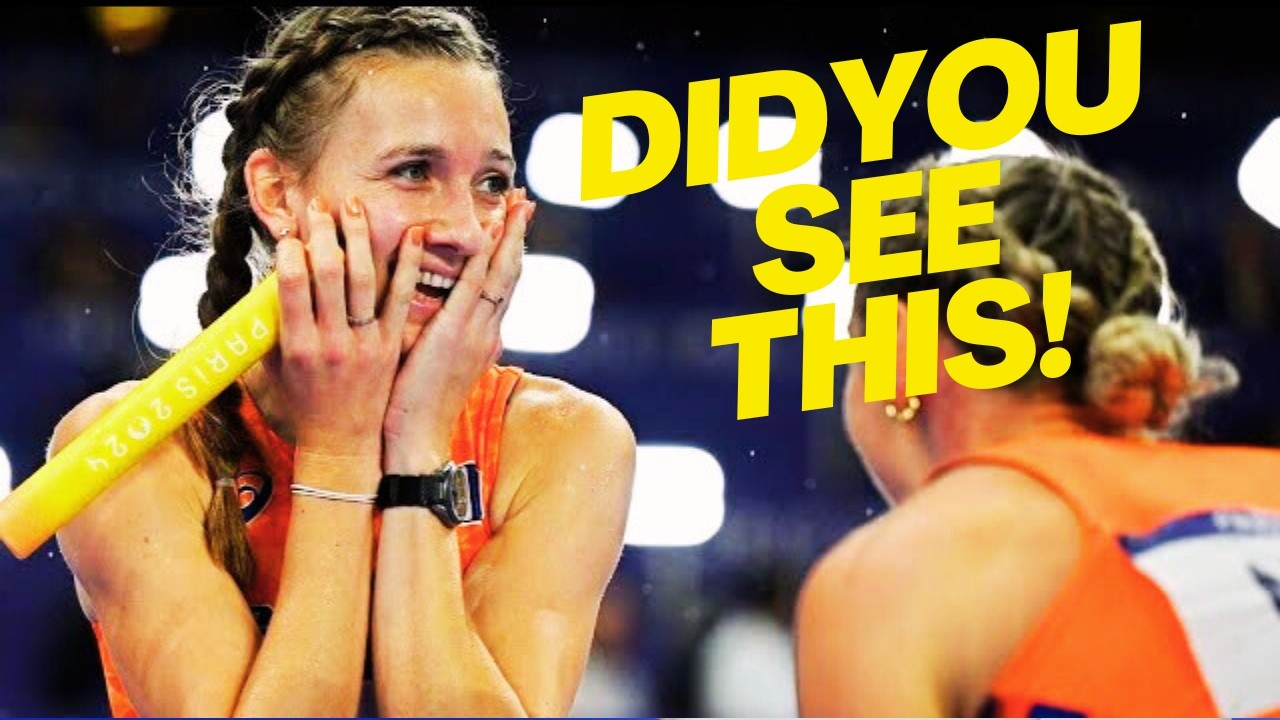 Femke Bol's Anchor Leg Magic | Netherlands vs Poland vs Great Britain 4x400m Final