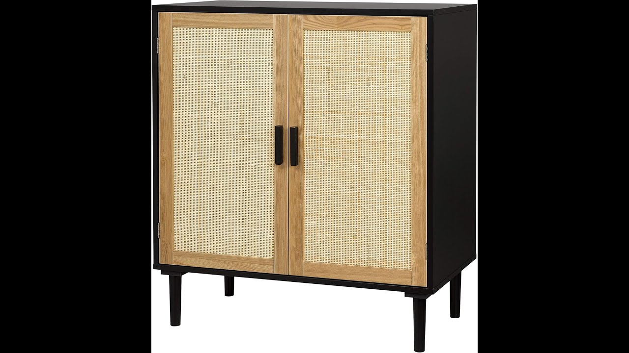 Finnhomy Rattan Door Buffet Cabinet Review - Pros & Cons - Finnhomy Sideboard Buffet Cabinet