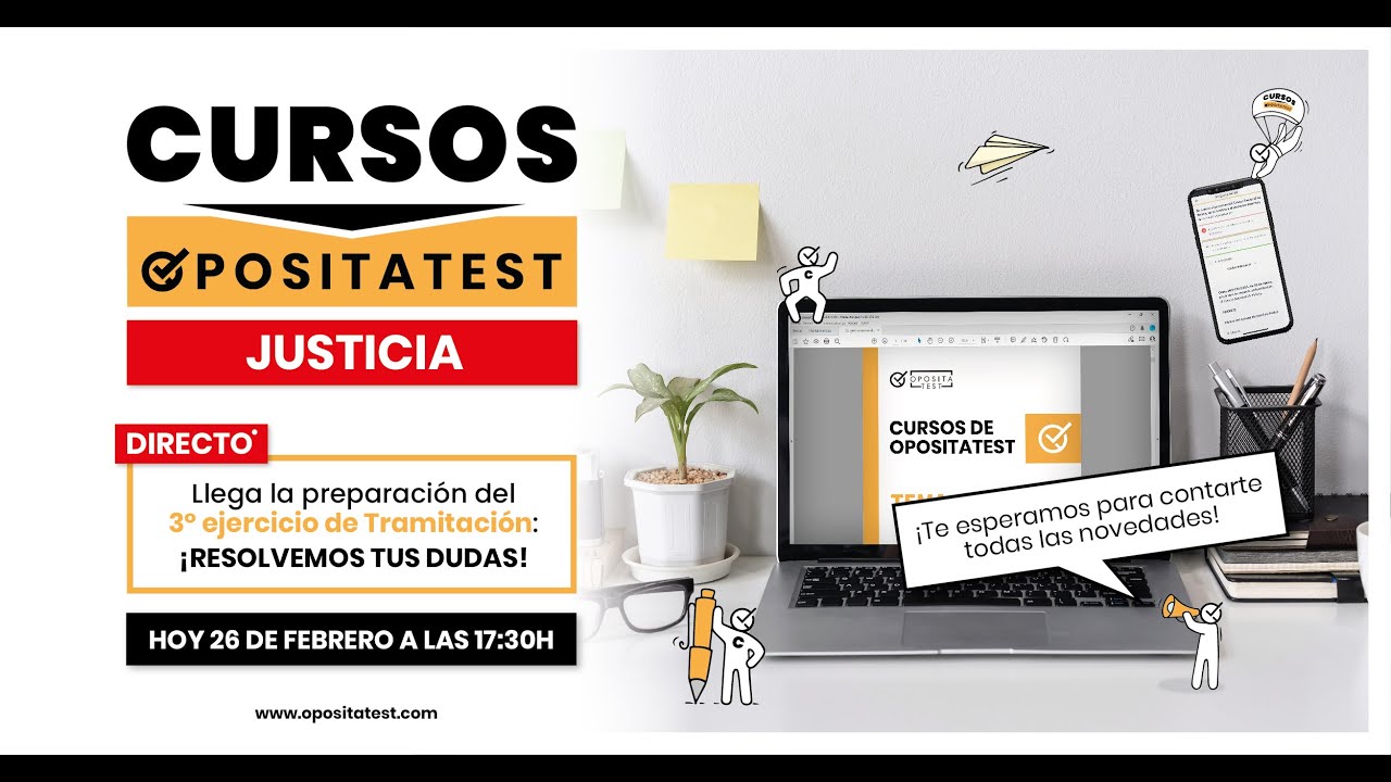 🏛️ Llega la preparación del 3º ejercicio de Tramitación 💬​ ¡Resolvemos tus dudas!
