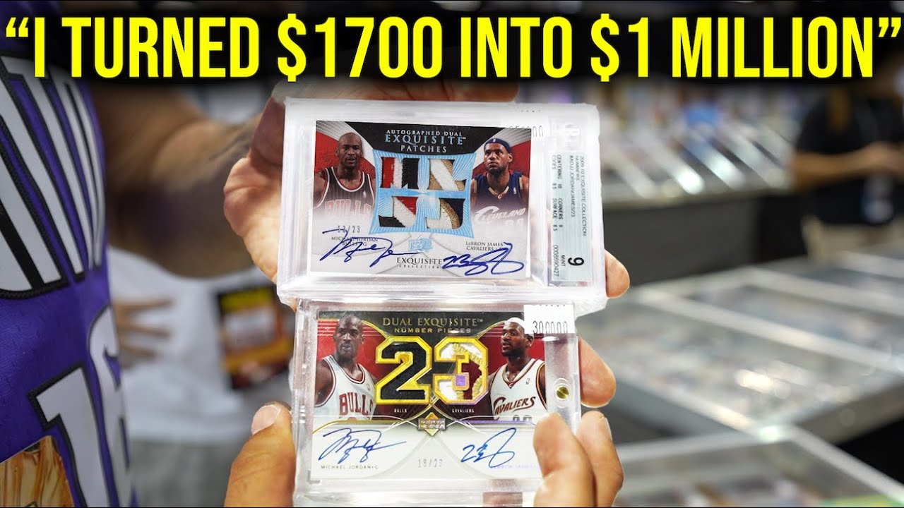 He Turned $1,700 Into $1 Million in Sports Cards at the National