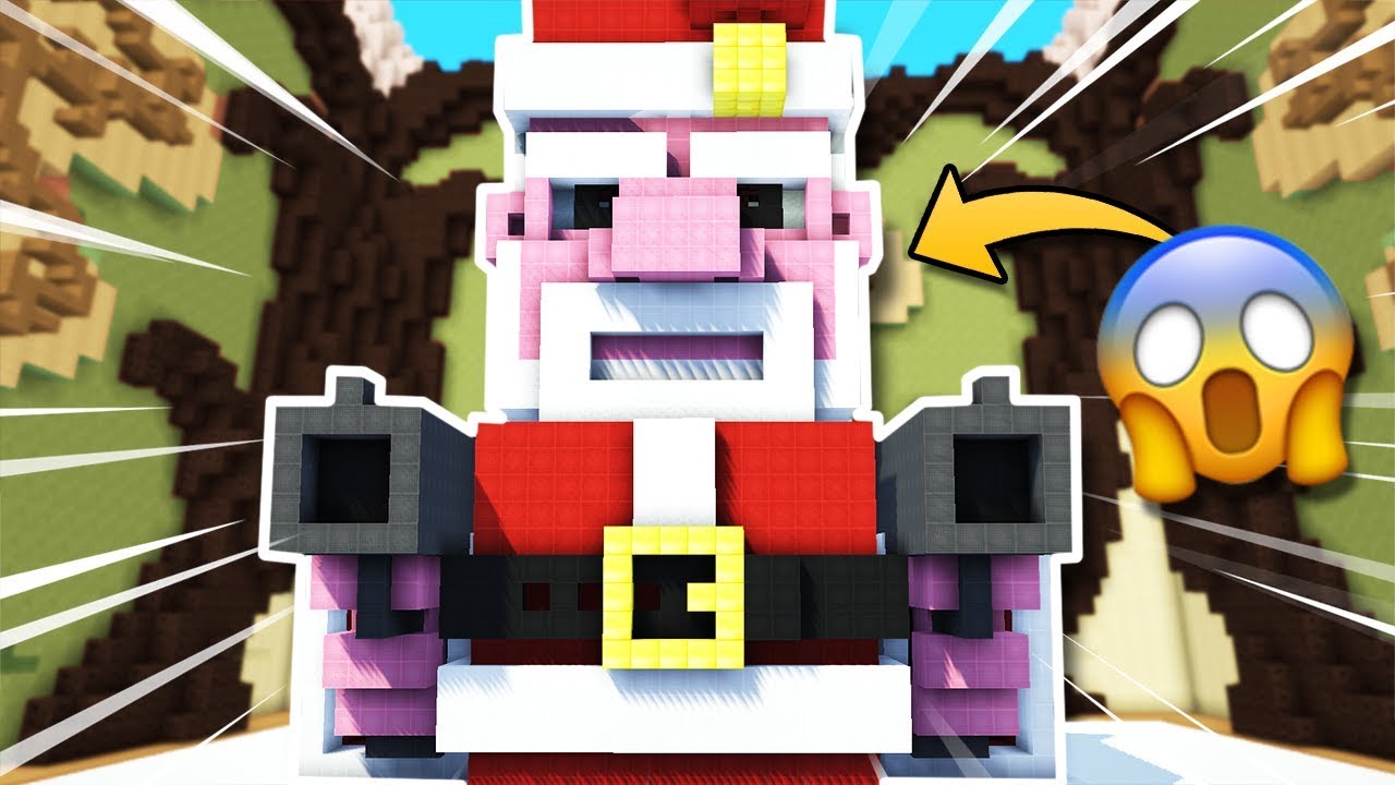 ¡PAPA NOEL LEGENDARIO ARMADO HASTA LOS DIENTES! 😂😱 MINECRAFT BUILD BATTLE #15
