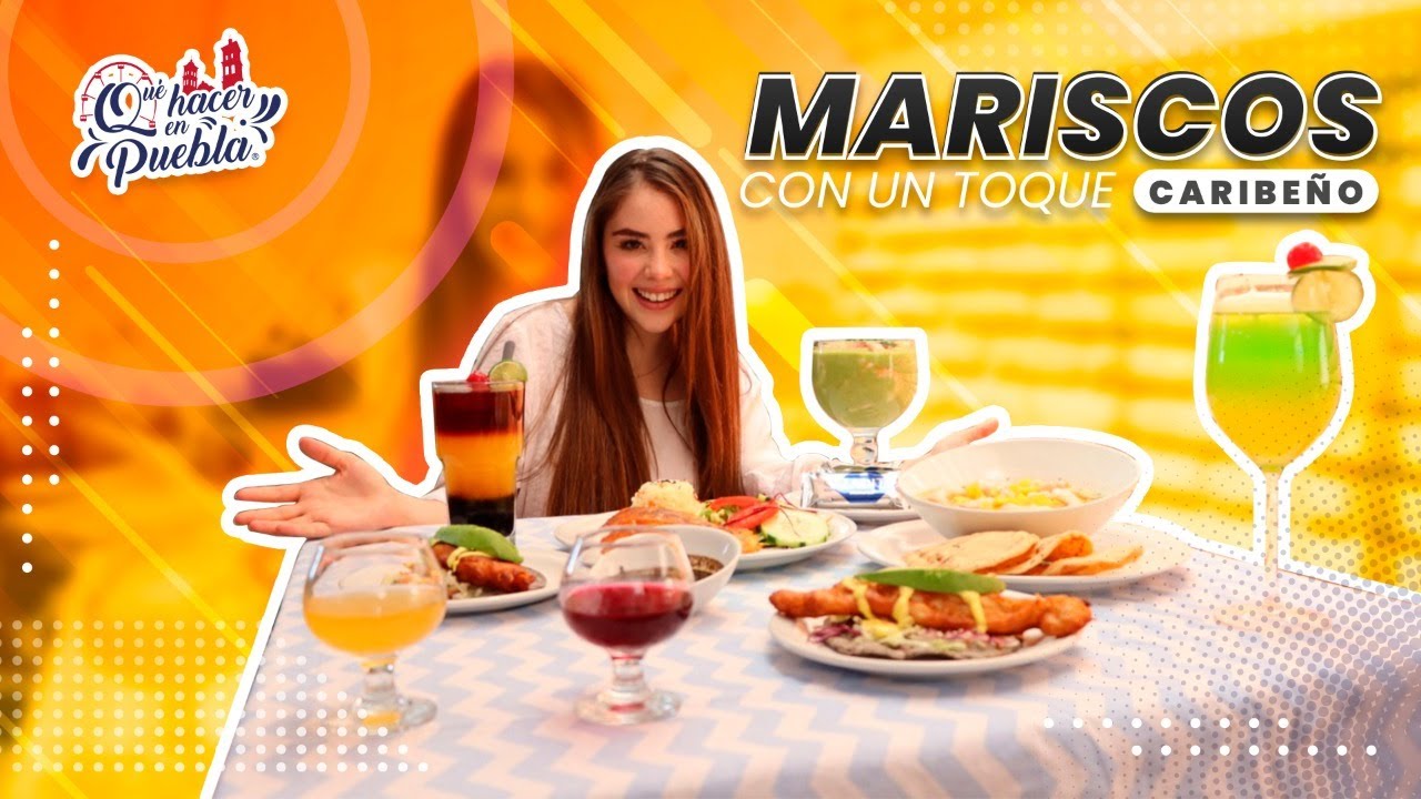 Conoce Casa Sirena Puebla 🦐 mariscos al estilo CARIBEÑO 🤩