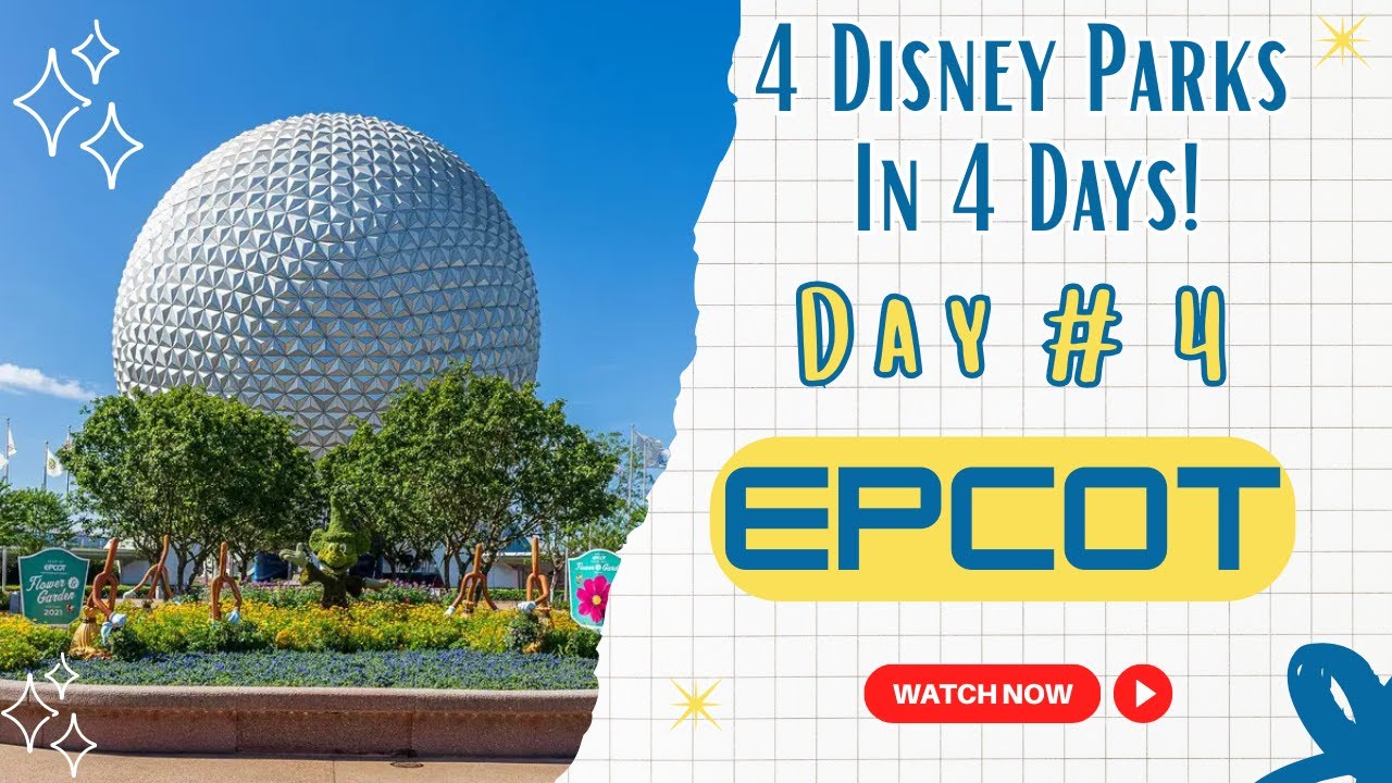 Исследуйте парк развлечений Disney’s EPCOT! Полное приключение в формате World Showcase.