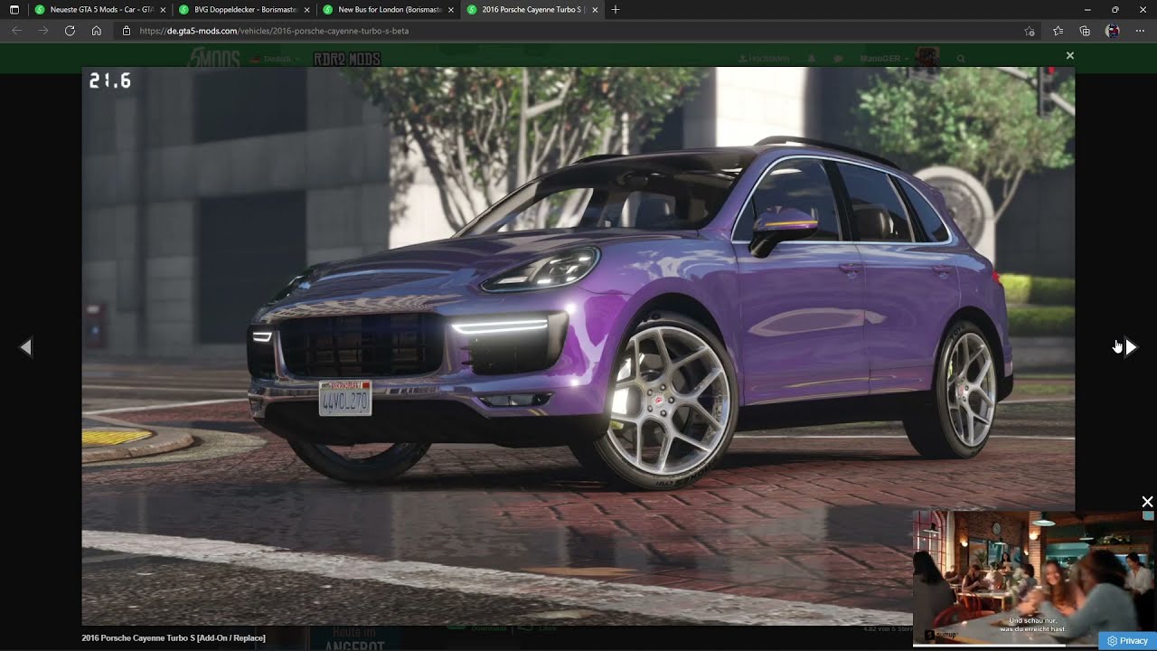 Установка аддона, замена и покраска автомобилей | FiveM [Tutorial | GERMAN ]