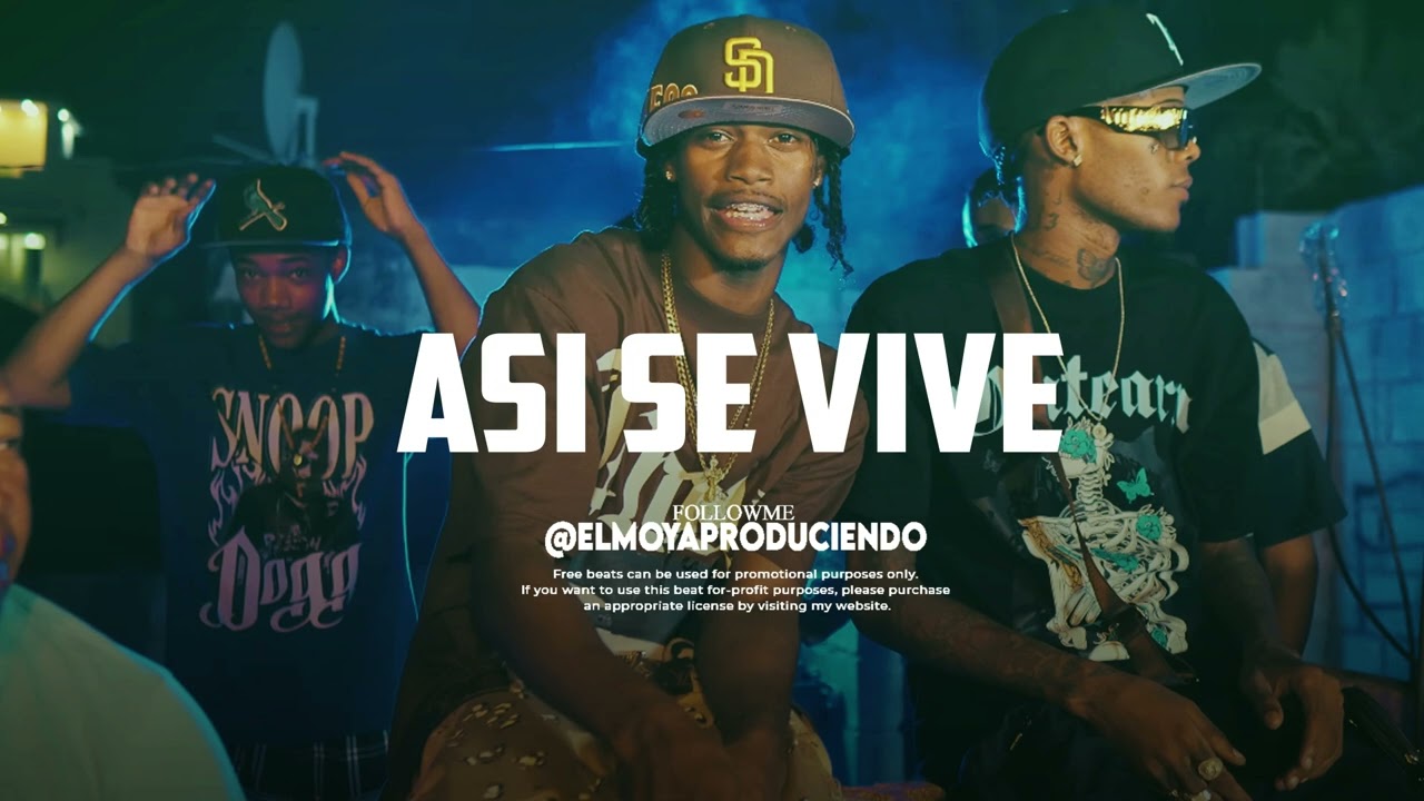 Instrumental de Rap ''ASI SE VIVE'' Pista de Rap Dominicano