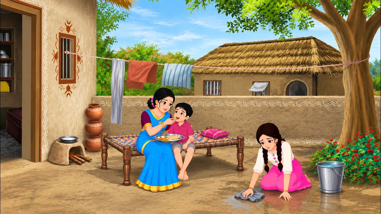 बेटा बेटी में भेदभाव  | Hindi kahani | moral story | cartoon kahaniya