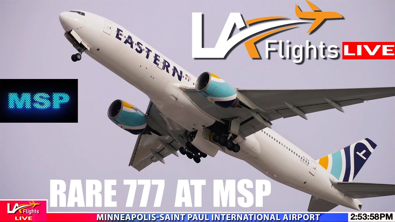 🔴LIVE FREEZING TEMPERATURES at MSP | Minneapolis-Saint Paul International Airport | FEBRUARY 7, 2025