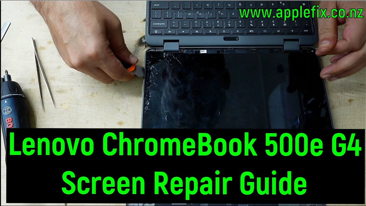 Lenovo 500e Yoga Chromebook Gen 4 LCD screen replacement | DIY Tutorial | Laptop Repair Hamilton NZ