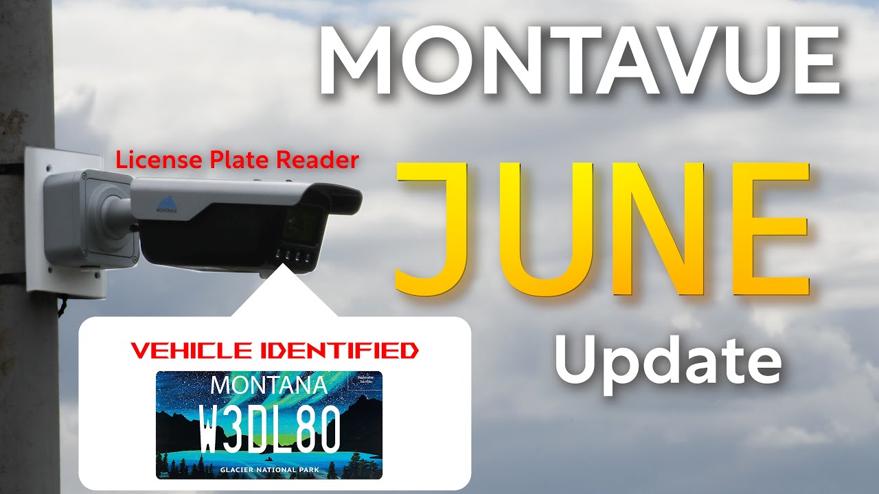 Montavue June Update | License Plate Reader Camera, Wifi Cameras, and Server Racks