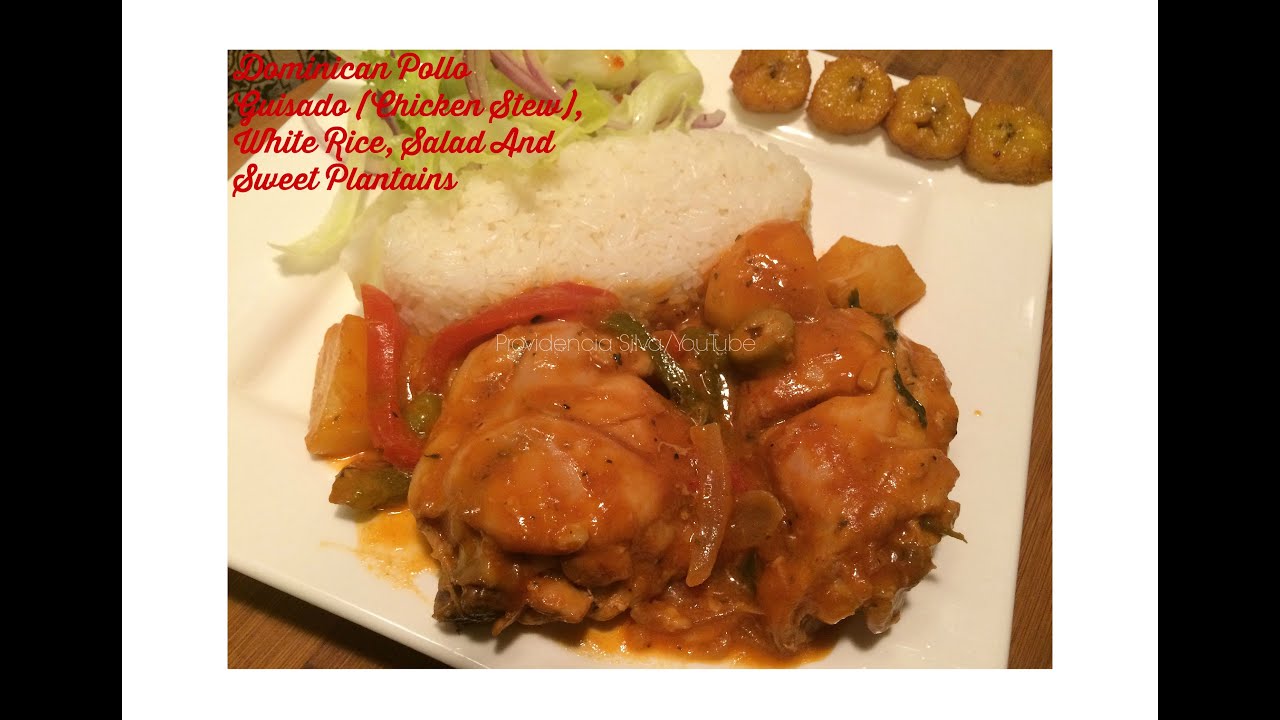 Dominican Pollo Guisado (Dominican Chicken Stew FULL TUTORIAL)