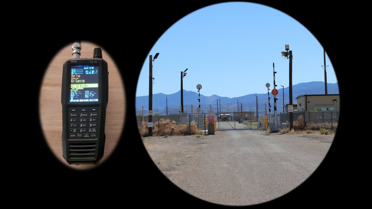 AREA 51 Back Gate Cam and LIVE Scanner Radio Traffic - Part 2