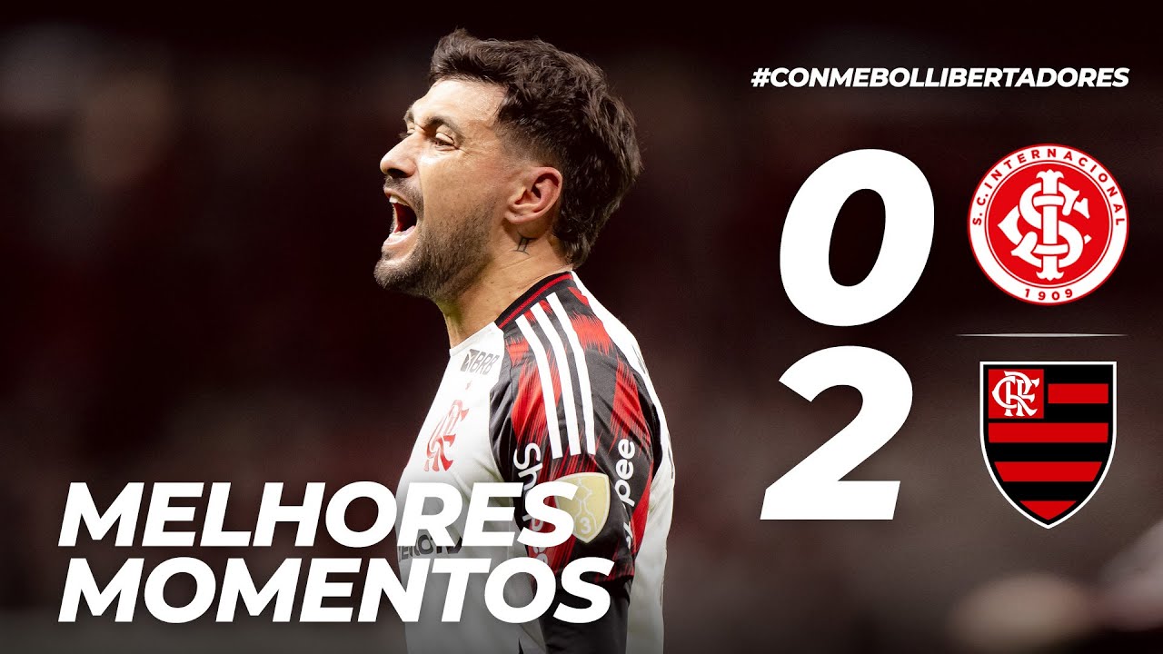 INTERNACIONAL 0 X 2 FLAMENGO | MELHORES MOMENTOS | CONMEBOL LIBERTADORES (20/08/25)