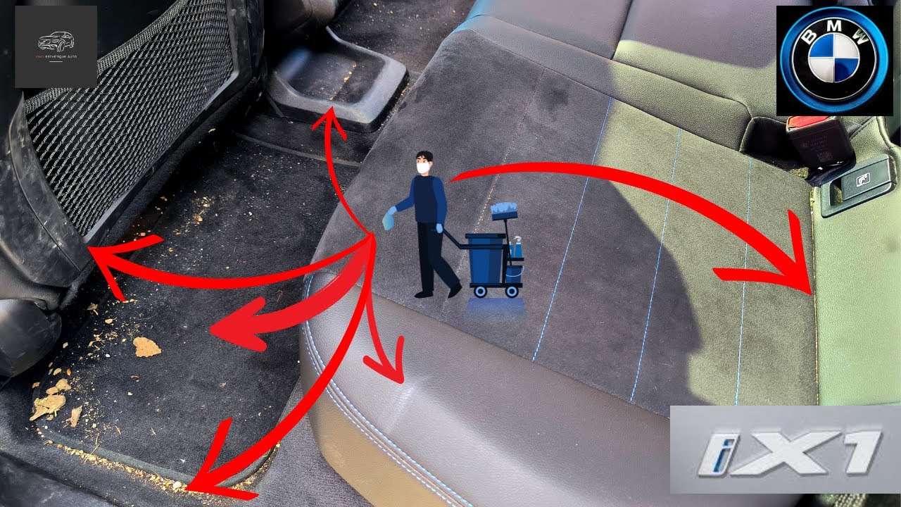 BMW iX1 detailing intérieur