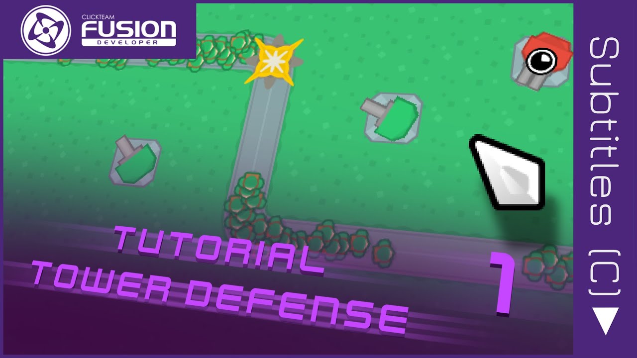 How to Make a Tower Defense Game in Clickteam Fusion (Part 1)