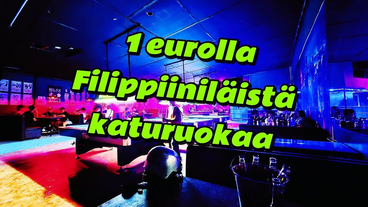 ilta kävelyllä Filippiineillä