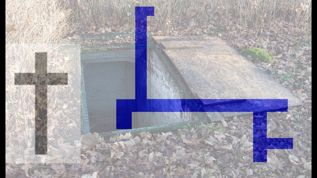 Schron na dawnym cmentarzu w Stargardzie