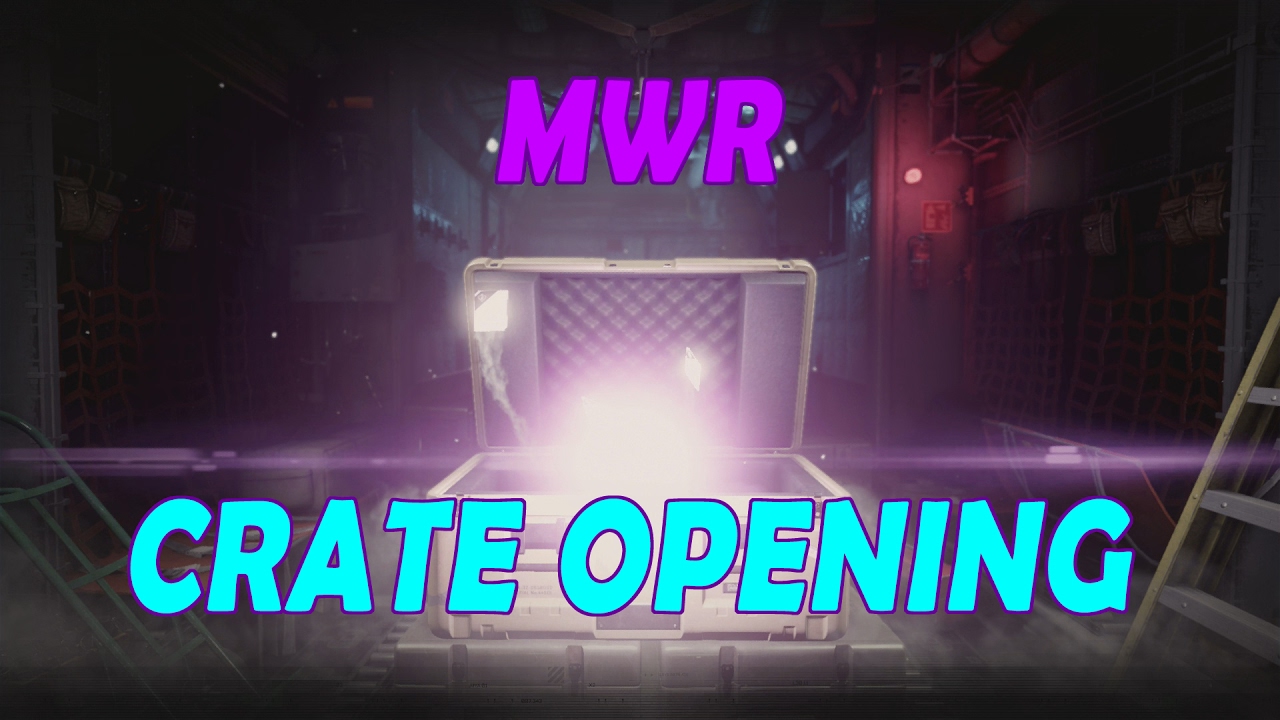 MWR New Guns Crate Opening - Call of Duty: Modern Warfare Remastered